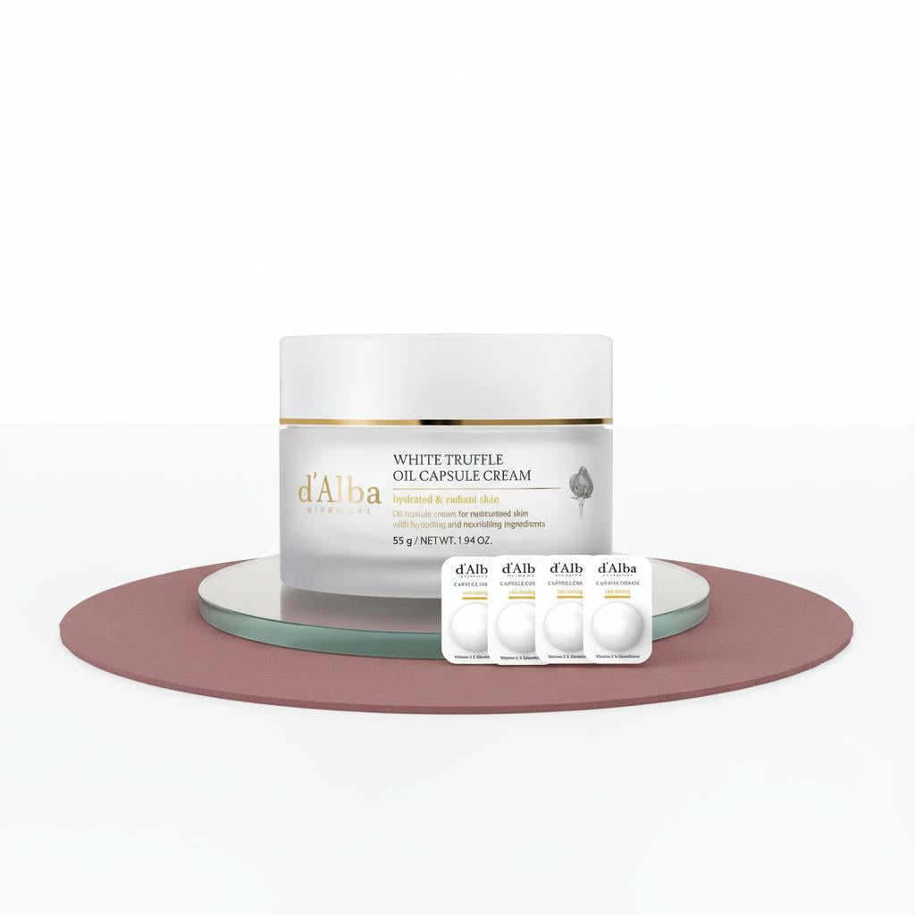 Unleash Your Inner Glow: My Honest Review of Dalba Cream Vita Toning Capsule Cream (55g Set)!