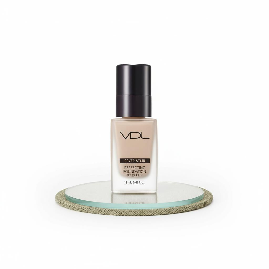 VDL Coverstay Perfecting Foundation: My New Holy Grail for Flawless Korean Skin!