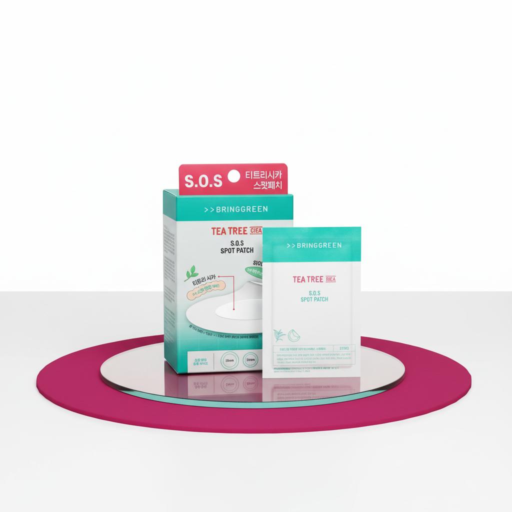 SOS for Stubborn Zits! My Honest Review of Bring Green Tea Tree Cicca SOS Spot Patches