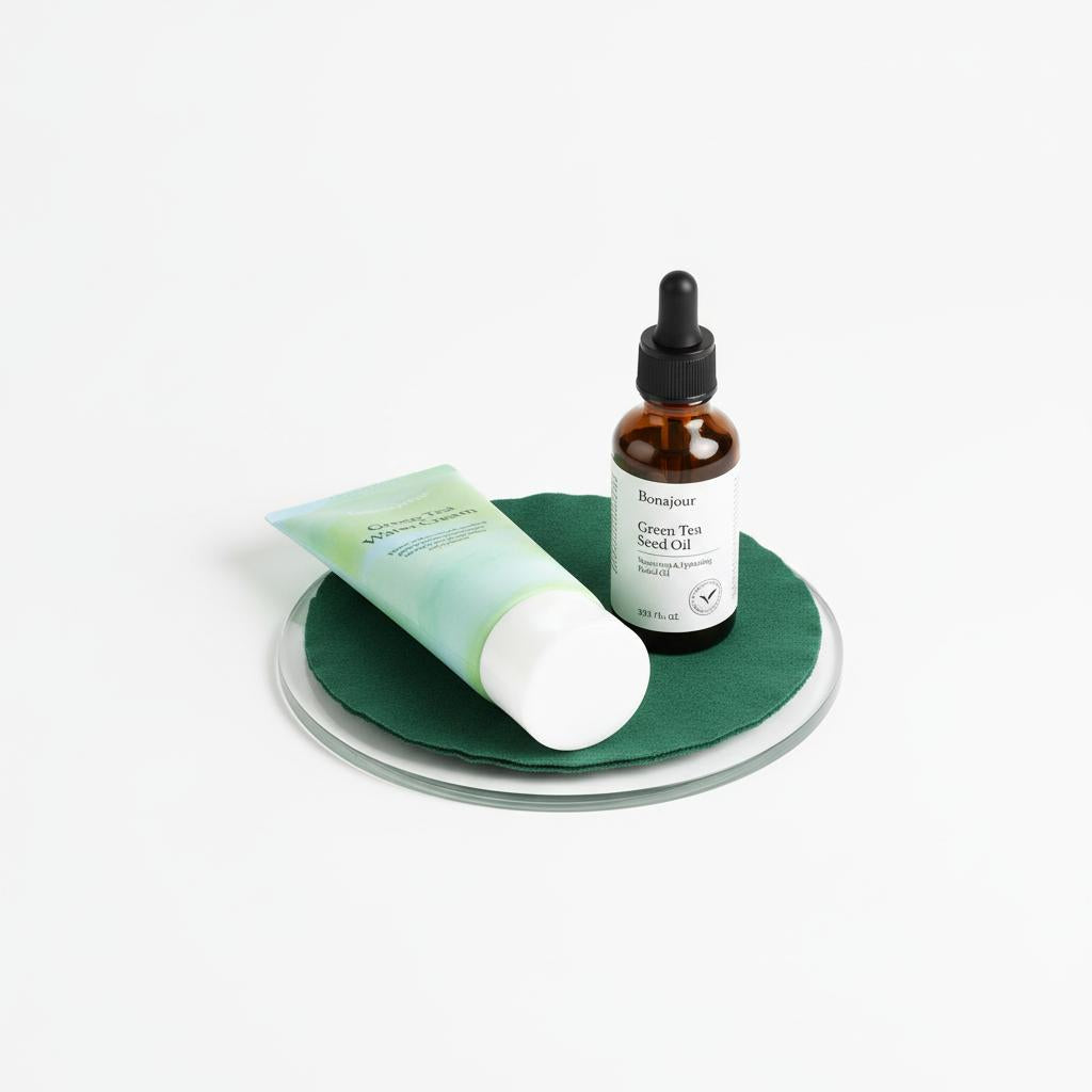 My Holy Grail! Bonajour Vegan Green Tea Water Cream: The Ultimate Hydration & Soothing Solution for All Skin Types