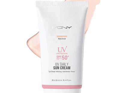 MCQUEEN NEW YORK  Daily Matte Finish Sun Cream SPF50+ PA+++ 50g 1 count