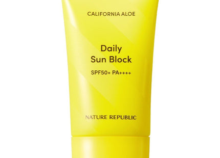 NATURE REPUBLIC California Aloe Daily Sunblock SPF50+ PA++++, 57ml, 1 pack