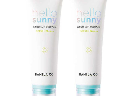 BANILA CO  Hello Sunny Aqua Sun Essence SPF50+ PA++++, 50ml, 2 Count