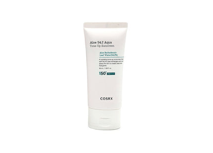 COSRX  Aloe 54.2 Aqua Tone-Up Sunscreen SPF50+ PA++++, 50ml, 1 Count