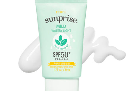 ETUDE Etude Sun Surprise Mild Watery Light Sun Gel SPF50+ PA++++, 50g, 1 count