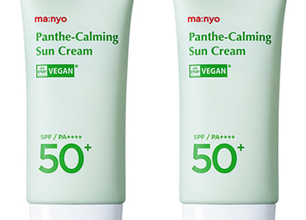 MANYO FACTORY  Panthe-caming Sun Cream SPF50+ PA++++, 50ml, 2 Count
