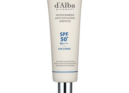 D'ALBA  Water Barrier Anti Sun Aging Ampoule SPF50+ PA++++, 50ml, 1 count