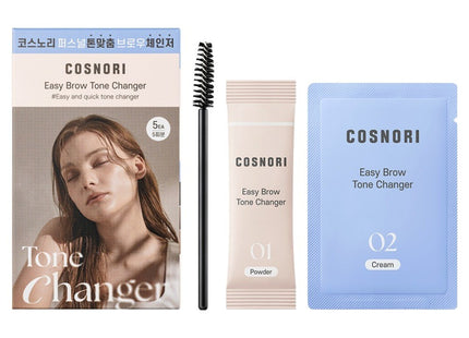 COSNOIR  EASY BROW TONE CHANGER BLEACH 5 APPLICATIONS, 1 UNIT
