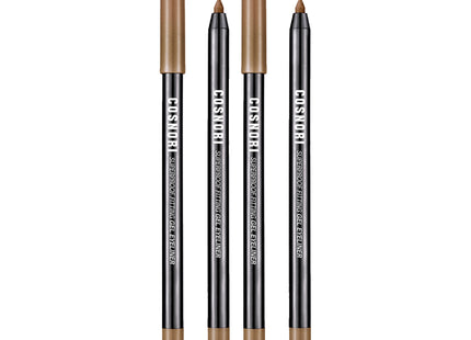 COSNORI  Superproof Fitting Gel Eyeliner Pencil 0.4g, 05 Glam Bronze, 2 Count