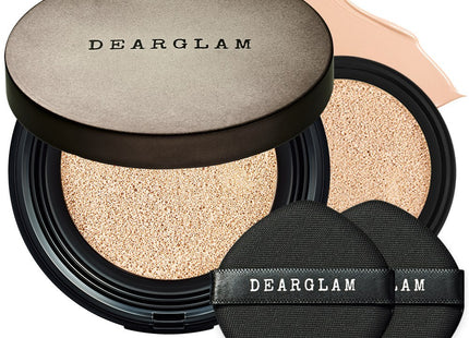 DEAR GLAM Dear Glam Ultra Thin Cover Cushion SPF50+ PA++++ Set (23 Beige)