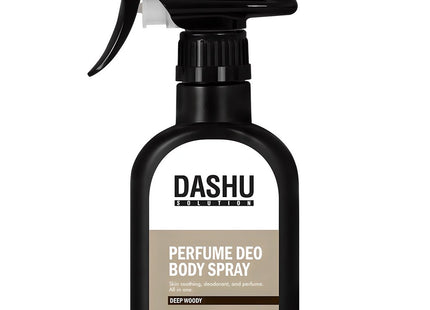 DASHU  Solutions Perfume Deodorant Body Spray Deep Woody Scent, 200ml, 1 Count