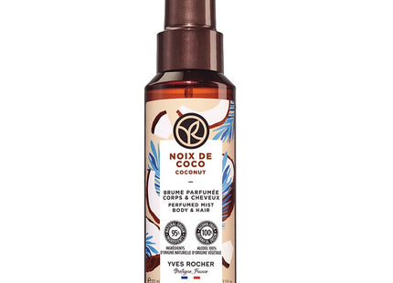 YVES ROCHER  Perfumed Body & Hair Mist Coconut 100ml 1pc