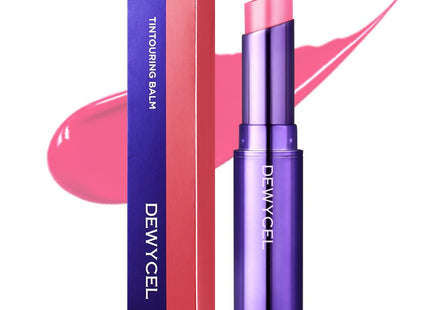 DEWYCEL  Tintouring Tinted Lip Balm, 01 Rare Pink, 4.5g, 1 Count