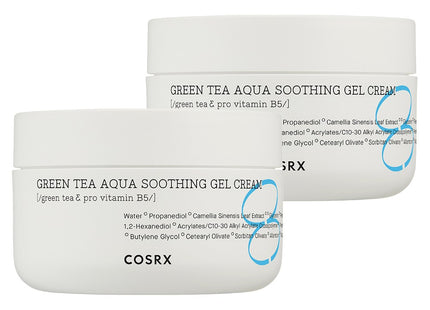 COSRX  Hyrium Green Tea Aqua Soothing Gel Cream 50ml 2 Pack
