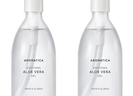 AROMATICA  Soothing Aloe Vera Gel, 500ml, 2 Count
