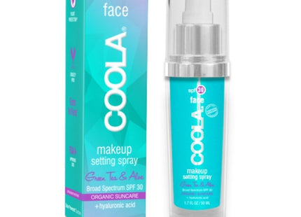 COOLA Coola Organic Makeup Setting Spray Green Tea & Aloe SPF 30 50ml 1 Count