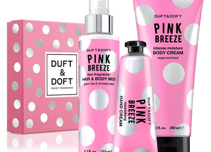 DOFT & DOFT  Pink Breeze Hand & Body Set, 1 Set
