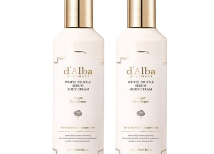 D'ALBA White Truffle Vitalizing Body Cream Citrus Floral 270ml 2 Pack