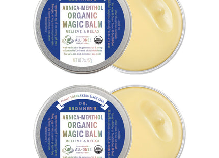 DR. BRONNER'S  Arnica-Menthol Body Butter, 2 oz, 2 Pack