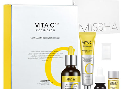 MISSHA  Vita C Plus Brightening Tone Up Set, 1 Set
