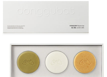 DONGU BATHTTT  Starter Soap Gift Set 3 Types, 1 Set