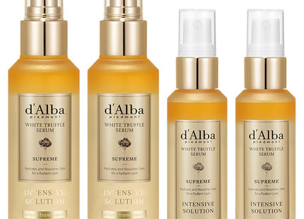 D'ALBA  White Truffle Supreme Intensive Serum 100ml + 50ml Set, 2 Count