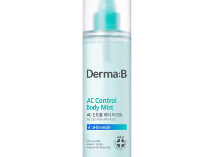 DERMA B  AC Control Body Mist, 200ml, 1 count