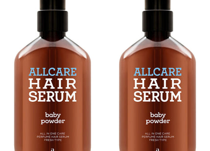 AYUAYU  All-care Hair Serum Baby Powder Scent, 100ml, 2 Count