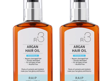 LAIP R3  Argan Oil Ocean Blue Hair Essence, 100ml, 2 Count