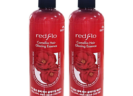 REDFLO  Hair Glazing Essence Camellia Scented, 500ml, 2 Count