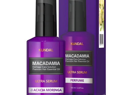 KUNDAL  Macadamia Ultra Hair Serum Acacia Moringa, 100ml, 1 Count