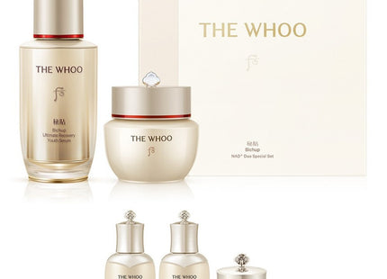 THE HISTORY OF WHOO  Bichup NAD+ Regenerating Essence + Ja Yoon Cream Duo Set