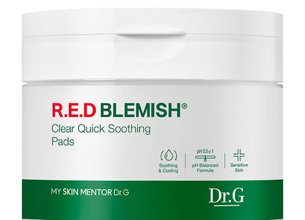 DR.G  Red Blemish Clear Quick Soothing Pack 130ml, 70 counts, 1 pack