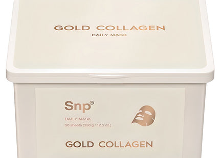SNP  Gold Collagen Daily Wash-off Mask Pack 350g, 30 count, 1 unit