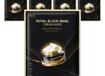 DR.G  Royal Black Snail Cream Mask 5pcs 1ea
