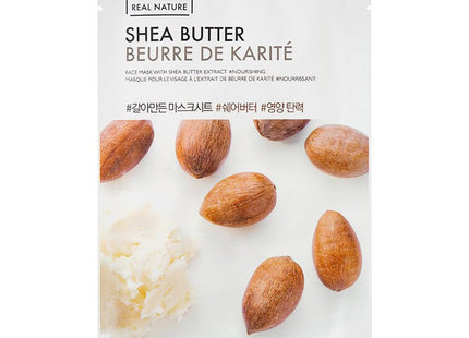 THE FACE SHOP The Face Shop Real Nature Shea Butter Mask Sheet, 1 Count, 1 Pack
