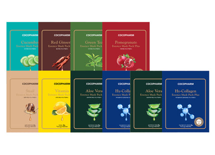 NATURE BY  Essence Mask Pack Plus Mixed 25g x 100p Set, 1 Set