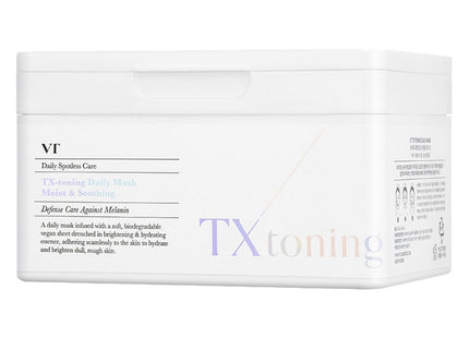 VT COSMETICS  TXTONING DAILY MASK 30CT 1PC