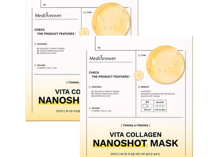 MEDI&SO  Vita Collagen Nanoshot Mask 10ea