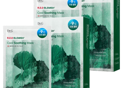 DR.G  Red Blemish Cool Soothing Mask 10ea x 2ea