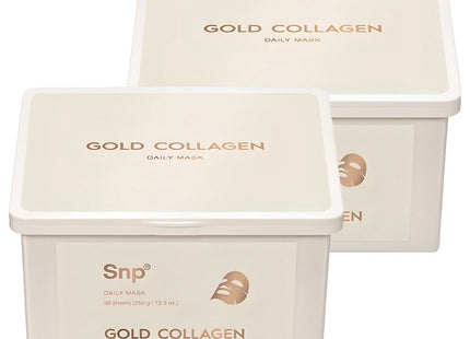 SNP  GOLD COLLAGEN DAILY PULL OUT MASK PACK 350g, 30ea, 2Pack