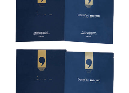 DERMAESTHETICS  Facial Dermal Care Mask 4 Count Pack of 2