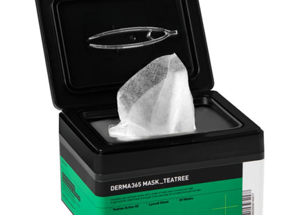MEDIHEAL  Derma 365 Mask Tea Tree, 30 Count, 1 Pack