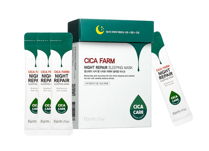 FARM STAY CICA FARM NIGHT REPAIR SLEEPING MASK 4ML, 20PCS, 1PC