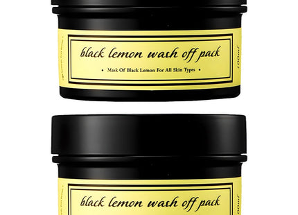 ATOMY  Black Lemon Wash Off Pack 100ml 2ea