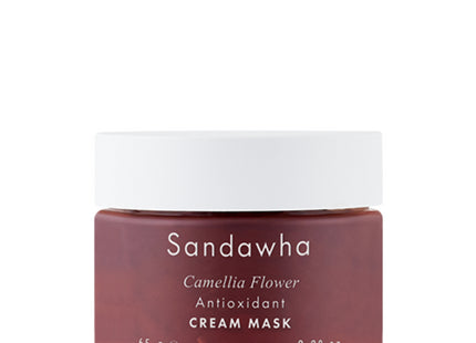 SANDAWHA  Camellia Flower Antioxidant Cream Wash-off Mask 65g, 1 count, 1 pack