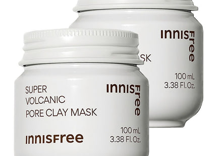 INNISFREE  Super Volcanic Clay Mask 100ml, 2 Count