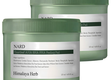 NAD  Mugwort AHA BHA PHA Filling Pad 120ml, 70 count, 2ea