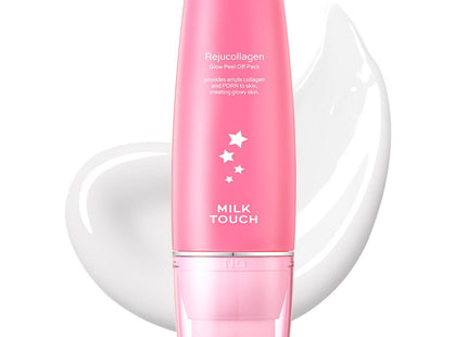MILK TOUCH  Ultra-Low Molecular Absorption Collagen Radiance Peel-Off Pack 60ml, 1 Count