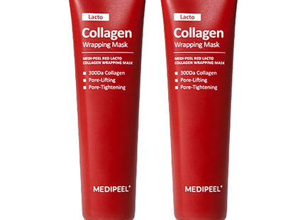 MEDI-PEEL  Red Lacto Collagen Wrapping Mask 70ml, 2 Count